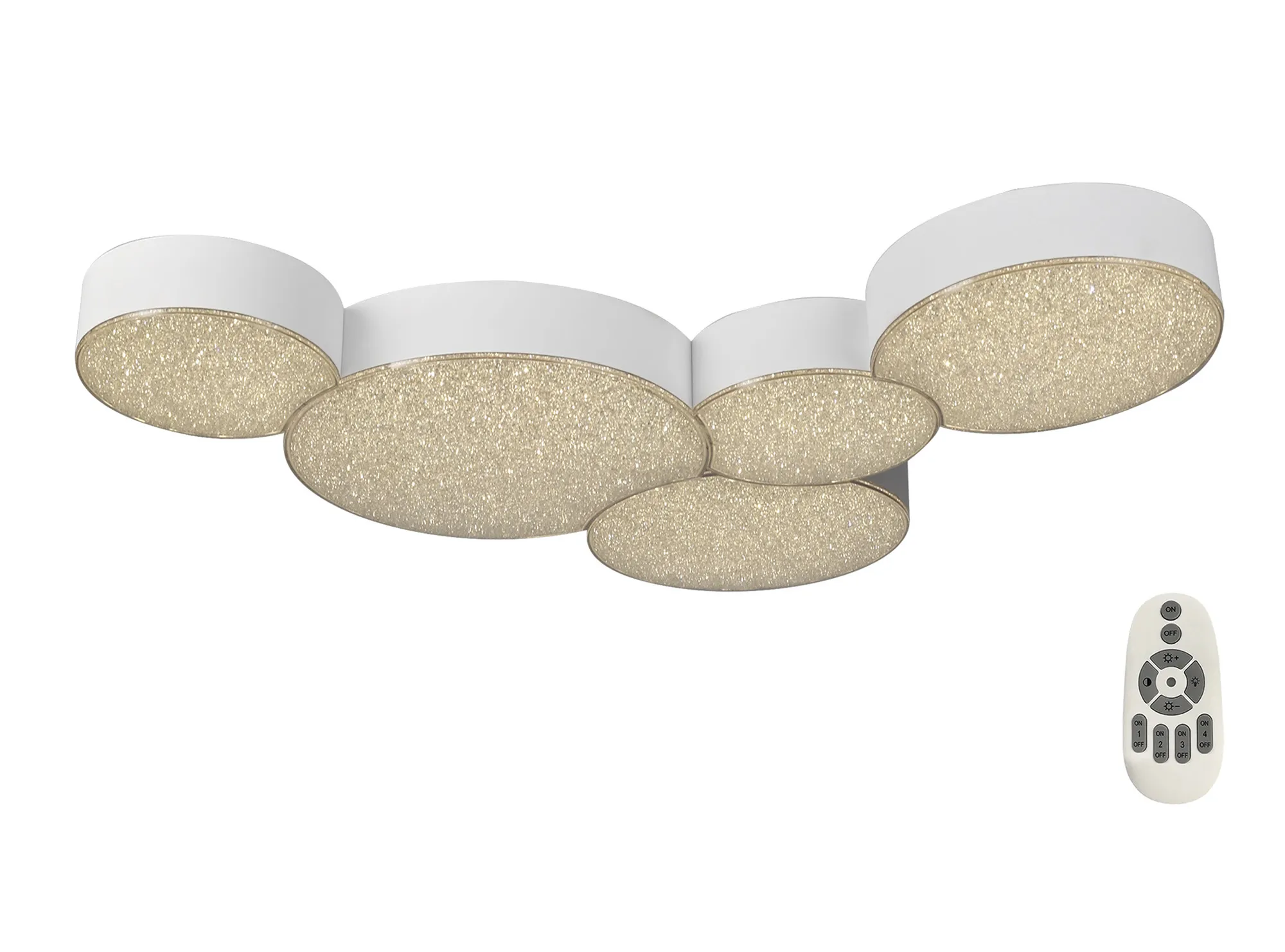 Lunas Ceiling Lights Mantra Fusion Flush Fittings